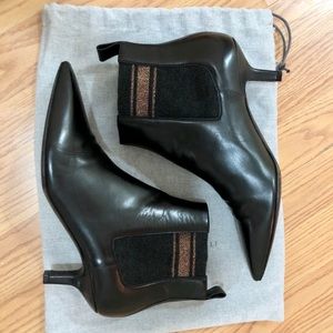 Brunello Cucinelli Kitten Heel Booties size 39